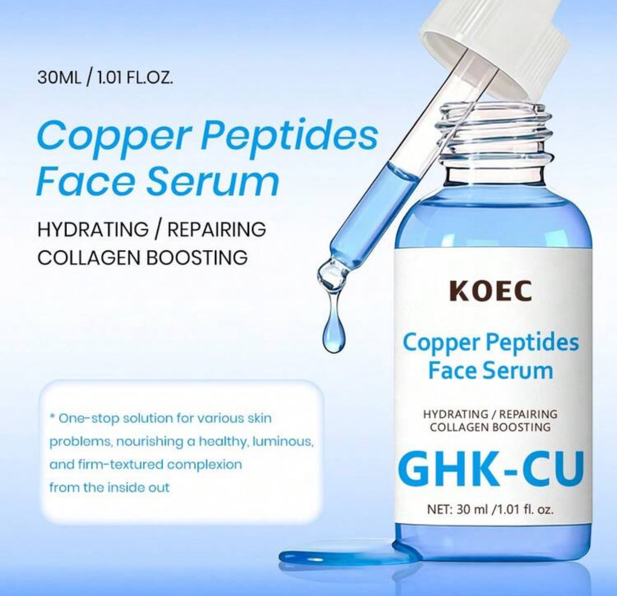 KOEC Copper Peptides Serum | Anti-Ageing Serum KOEC