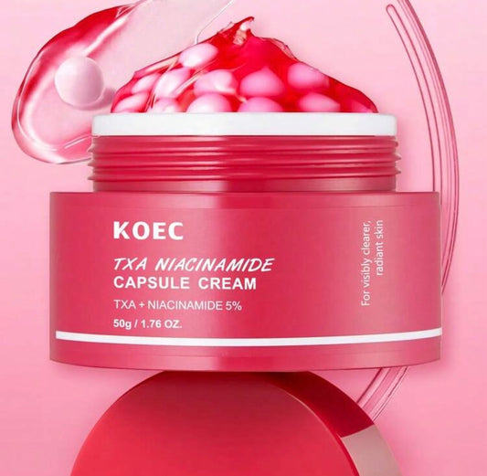 KOEC TXA Niacinamide Capsule Cream For Uneven Skin Tone,Face Moisturizer For Women, Texture & Hydration For Sensitive Skin,Korean Skincare Kadosh on Beauty