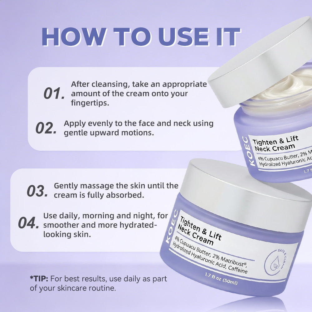 KOEC Firming & Lifting Neck Cream KOEC