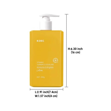 KOEC Brightening Body Lotion with Vitamin C, Turmeric & Squalane Kadosh on Beauty
