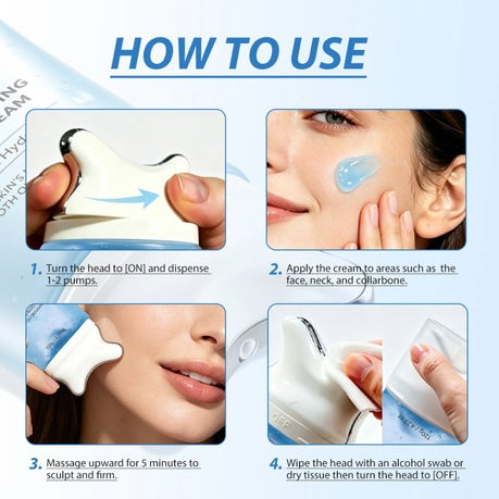 KOEC PDRN Peptide Hydrating Gua Sha Cream Kadosh on Beauty