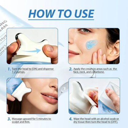 KOEC PDRN Peptide Hydrating Gua Sha Cream Kadosh on Beauty