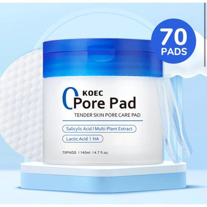 KOEC Zero Pore Pads- 70 Pads Kadosh on Beauty