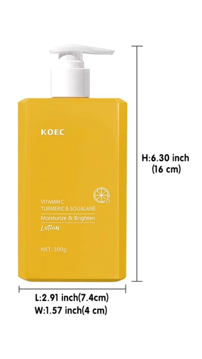KOEC Brightening Body Lotion with Vitamin C, Turmeric & Squalane Kadosh on Beauty