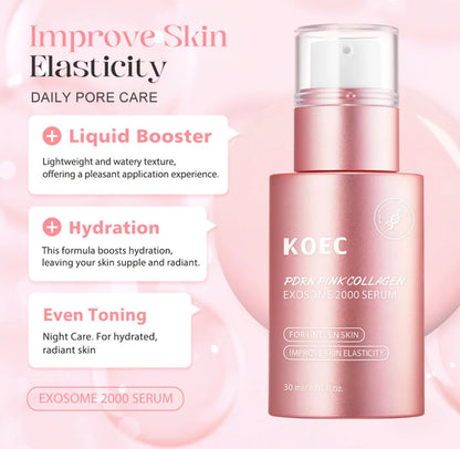 KOEC PDRN Pink Collagen Exosome 2000 Serum - 30ml Kadosh on Beauty