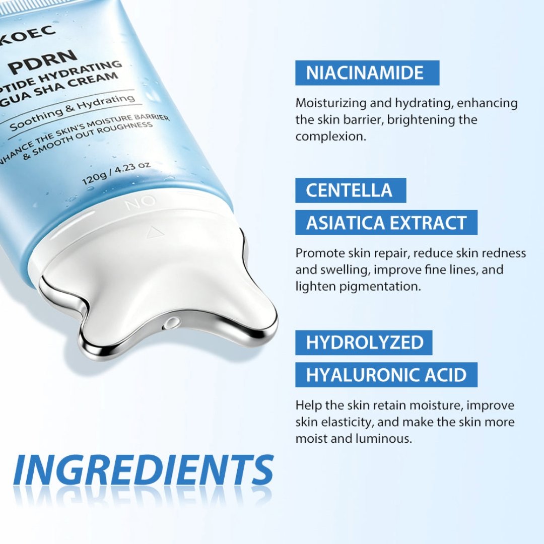 KOEC PDRN Peptide Hydrating Gua Sha Cream Kadosh on Beauty