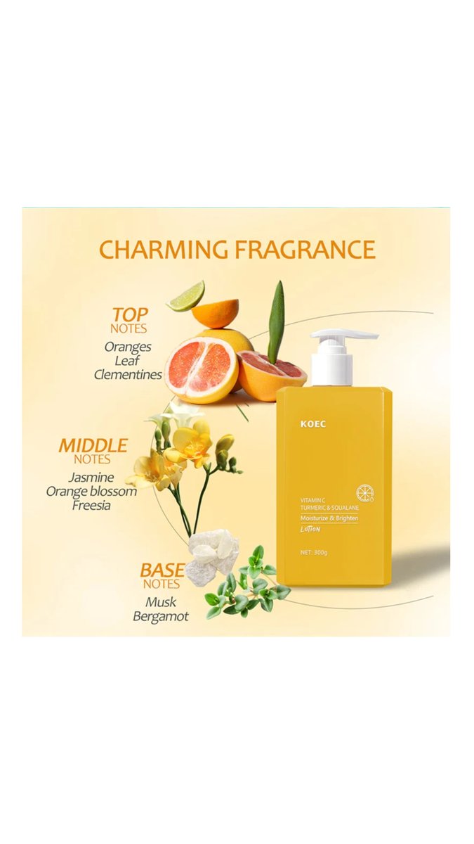 KOEC Brightening Body Lotion with Vitamin C, Turmeric & Squalane Kadosh on Beauty